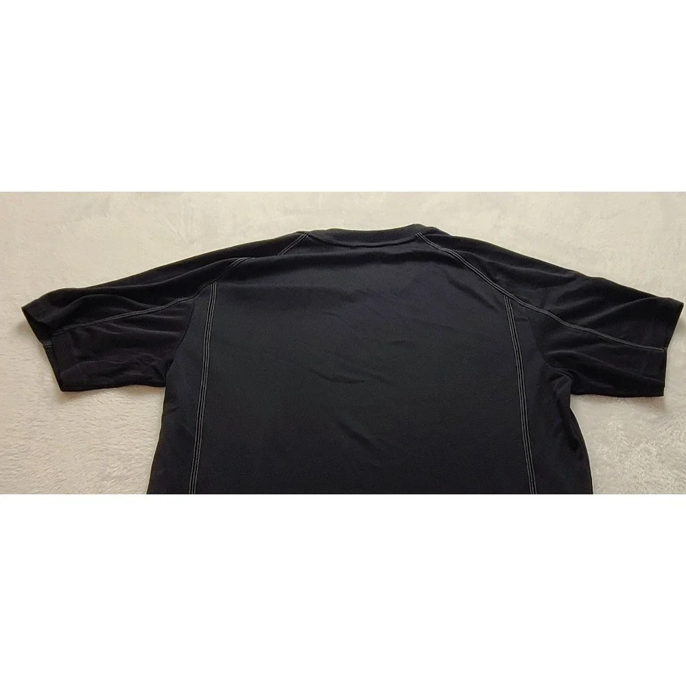 Adidas Climalite Mens Large Black Short Sleeve Athletic Training T-Shirt CE4667‎